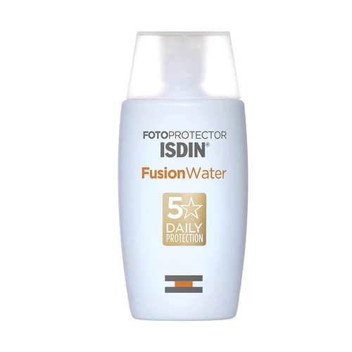 ضد آفتاب فیوژن واتر SPF 50 ایزدین | محافظت شفاف و سبک برای انواع پوست